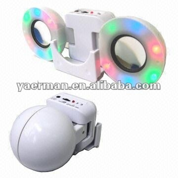 Personality speakers,Portable mini Speaker with LED
